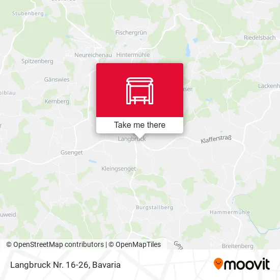 Карта Langbruck Nr. 16-26