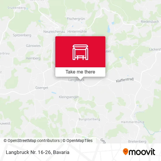 Карта Langbruck Nr. 16-26