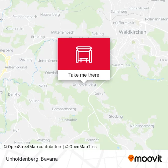 Карта Unholdenberg