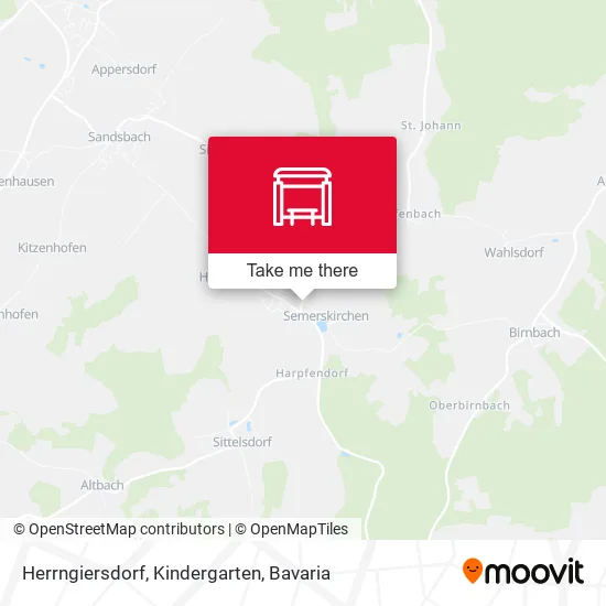 Карта Herrngiersdorf, Kindergarten