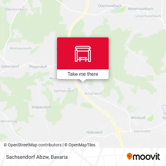 Карта Sachsendorf Abzw