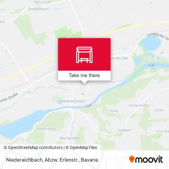 Карта Niederaichbach, Abzw. Erlenstr.