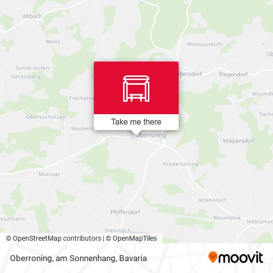 Oberroning, am Sonnenhang map