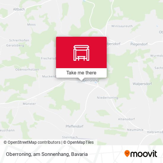 Oberroning, am Sonnenhang map