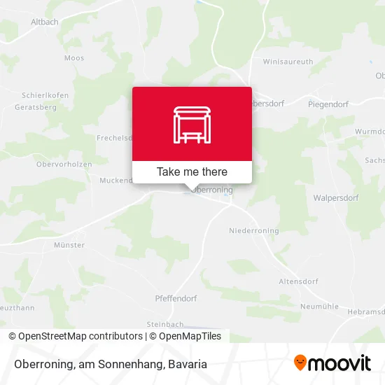 Карта Oberroning, am Sonnenhang