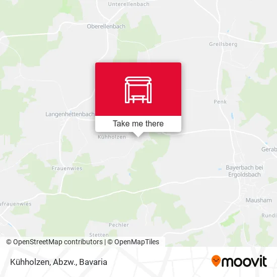 Карта Kühholzen, Abzw.