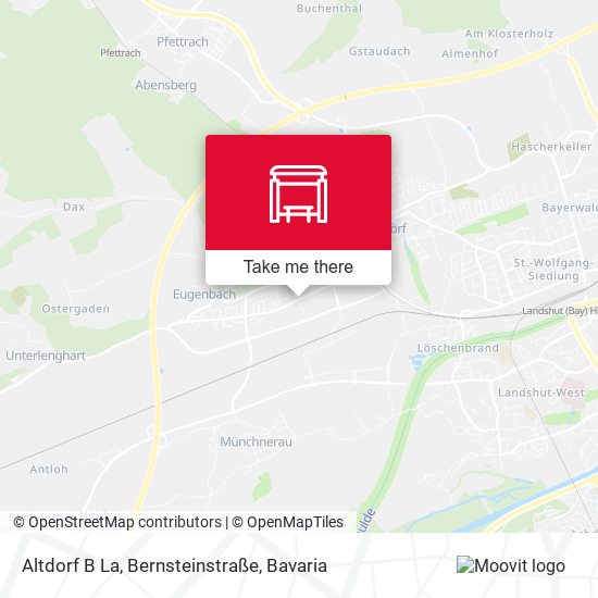 Altdorf B La, Bernsteinstraße map