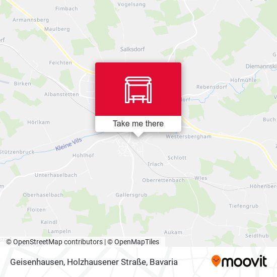 Geisenhausen, Holzhausener Straße map