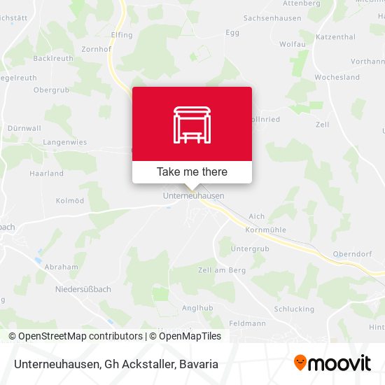 Unterneuhausen, Gh Ackstaller map