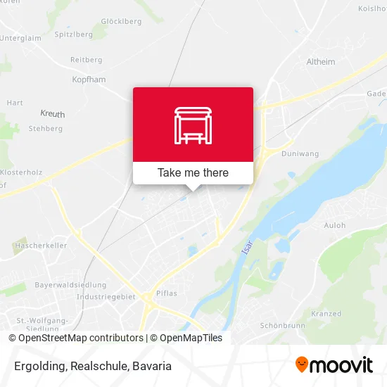 Карта Ergolding, Realschule