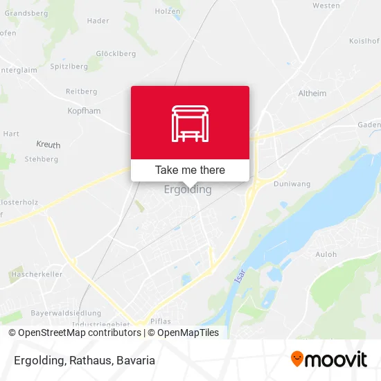 Карта Ergolding, Rathaus