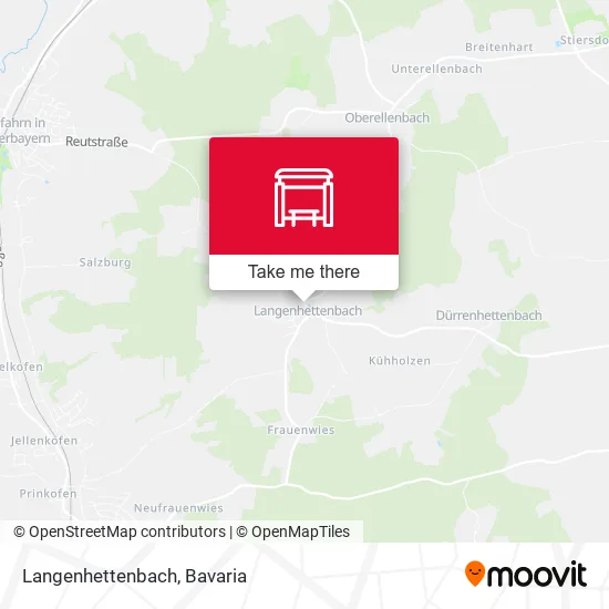 Карта Langenhettenbach
