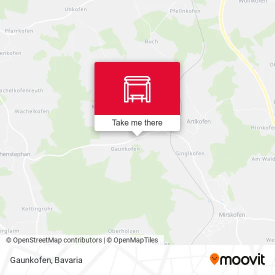 Карта Gaunkofen