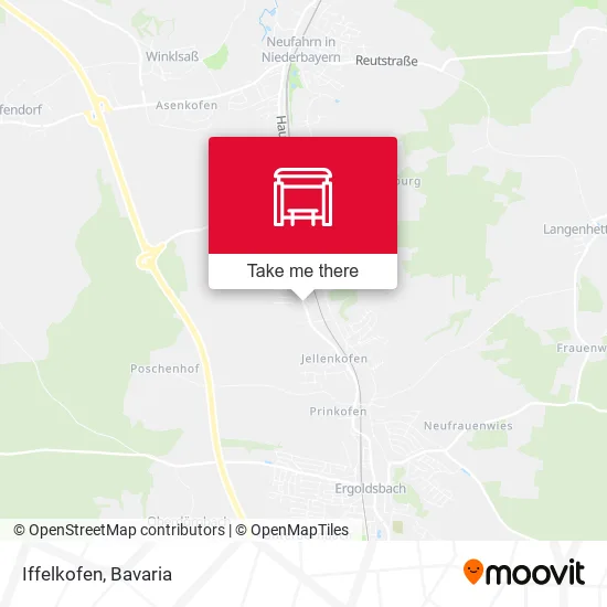 Карта Iffelkofen