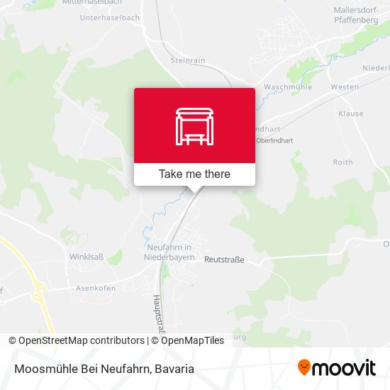 Moosmühle Bei Neufahrn map