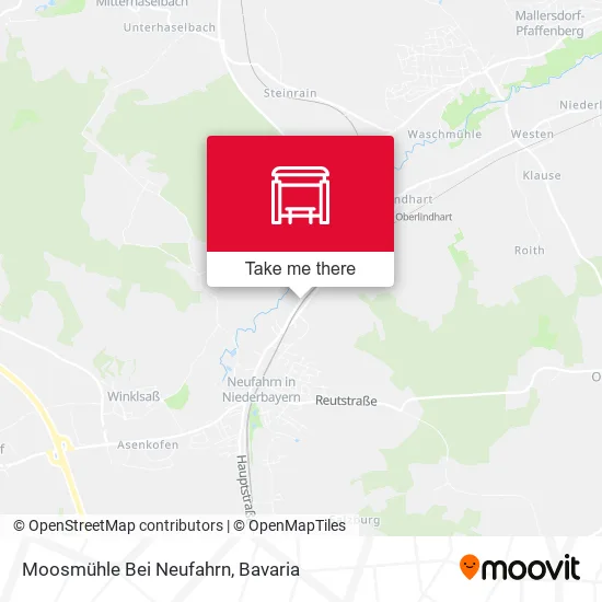 Карта Moosmühle Bei Neufahrn