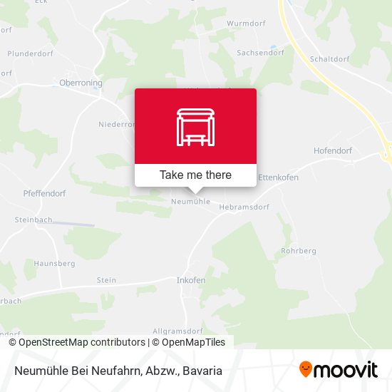 Neumühle Bei Neufahrn, Abzw. map