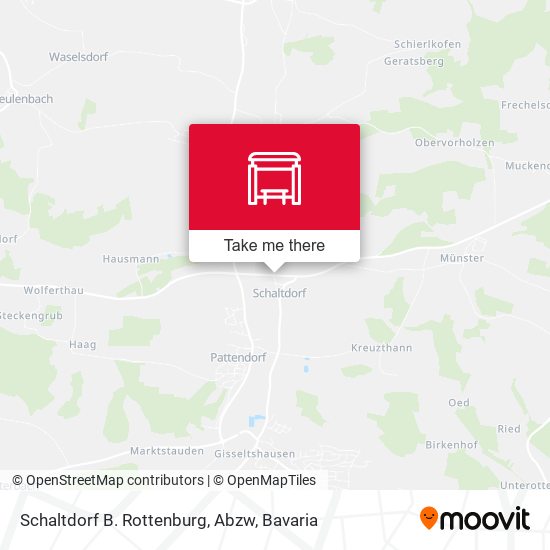 Schaltdorf B. Rottenburg, Abzw map