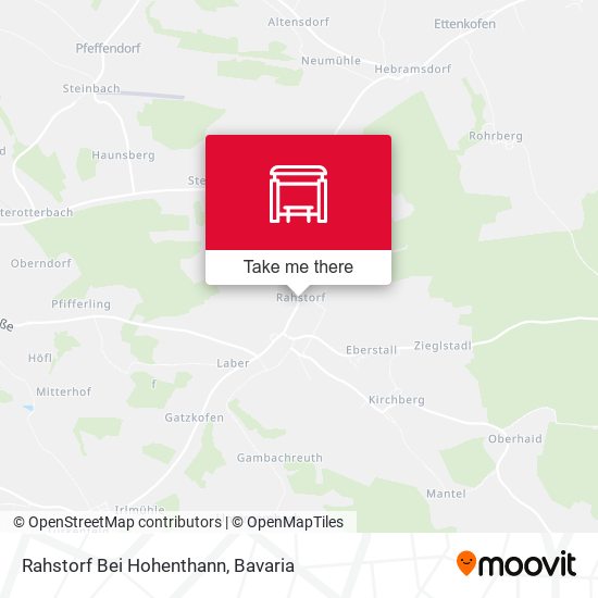 Rahstorf Bei Hohenthann map