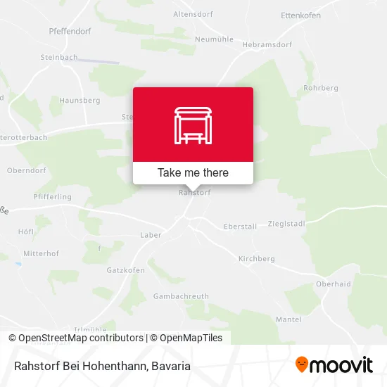 Карта Rahstorf Bei Hohenthann