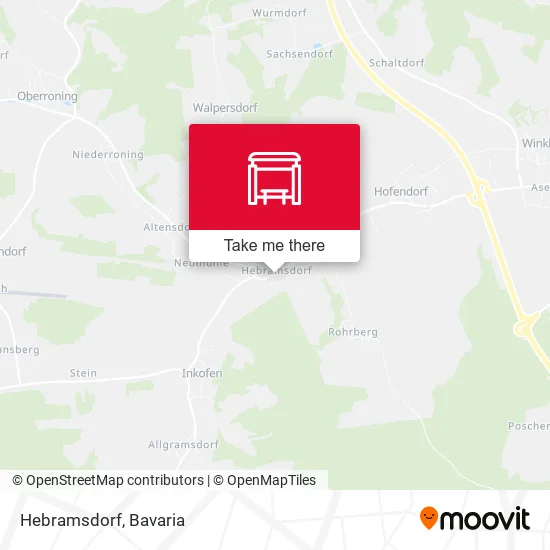 Карта Hebramsdorf