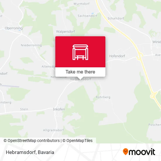 Карта Hebramsdorf