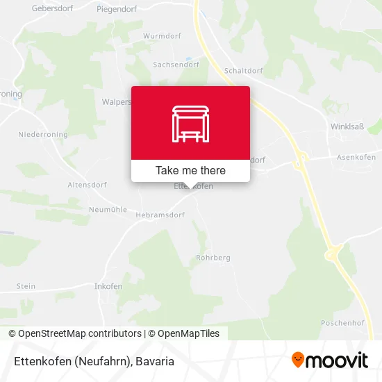 Карта Ettenkofen (Neufahrn)