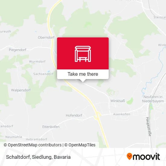 Карта Schaltdorf, Siedlung