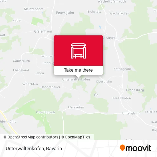 Карта Unterwaltenkofen
