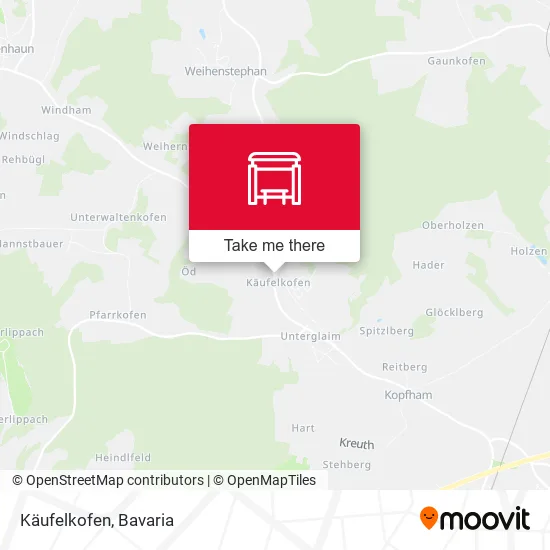Карта Käufelkofen