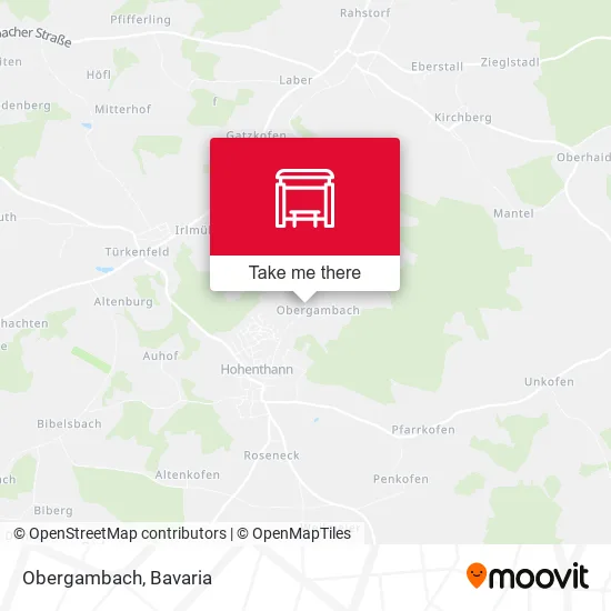 Карта Obergambach