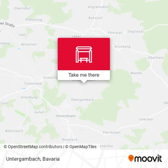 Карта Untergambach