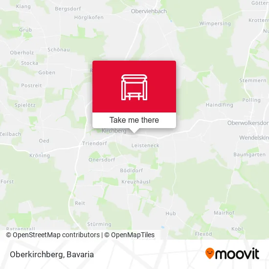 Карта Oberkirchberg