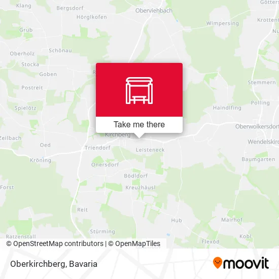 Карта Oberkirchberg