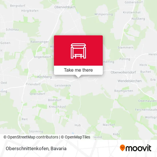 Карта Oberschnittenkofen