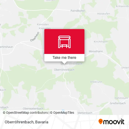 Карта Oberröhrenbach