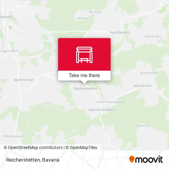 Карта Reicherstetten