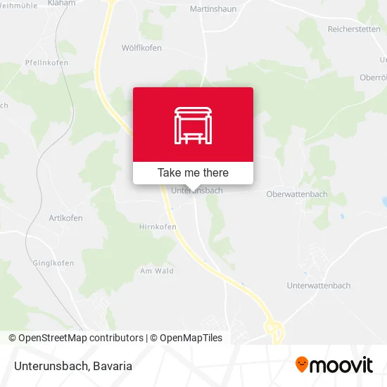 Карта Unterunsbach