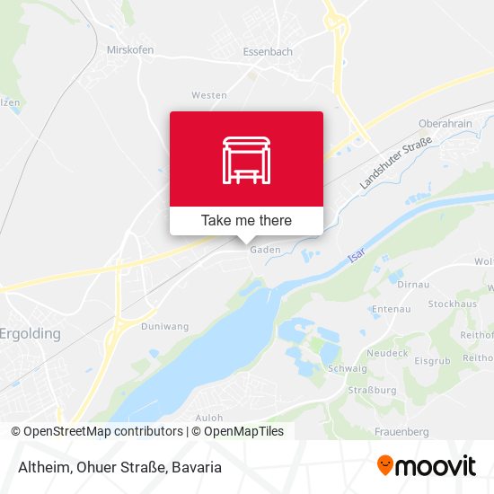 Altheim, Ohuer Straße map