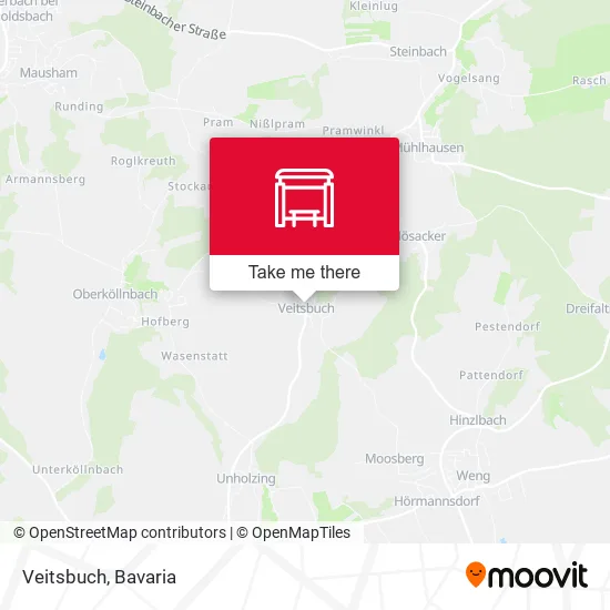 Карта Veitsbuch
