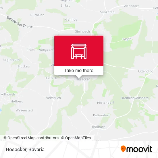 Карта Hösacker