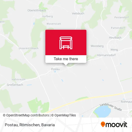 Карта Postau, Römischen