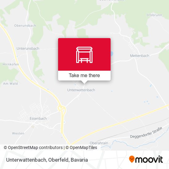 Unterwattenbach, Oberfeld map