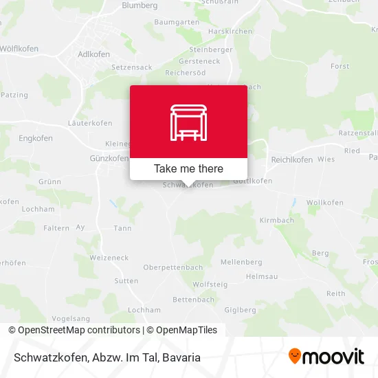 Карта Schwatzkofen, Abzw. Im Tal