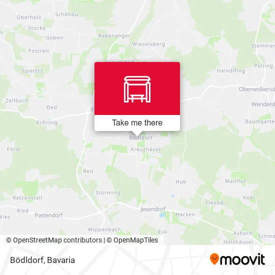 Карта Bödldorf