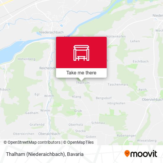 Thalham (Niederaichbach) map
