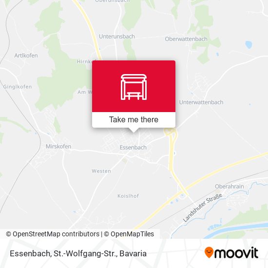 Essenbach, St.-Wolfgang-Str. map