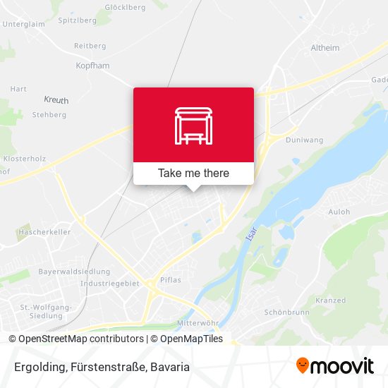 Ergolding, Fürstenstraße map