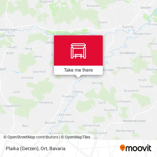 Карта Plaika (Gerzen), Ort