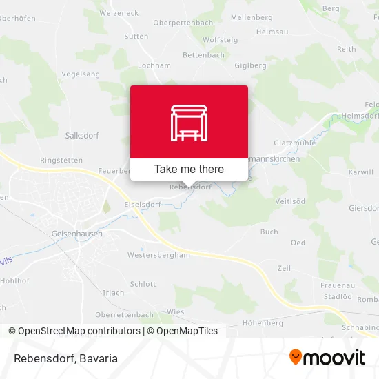 Карта Rebensdorf